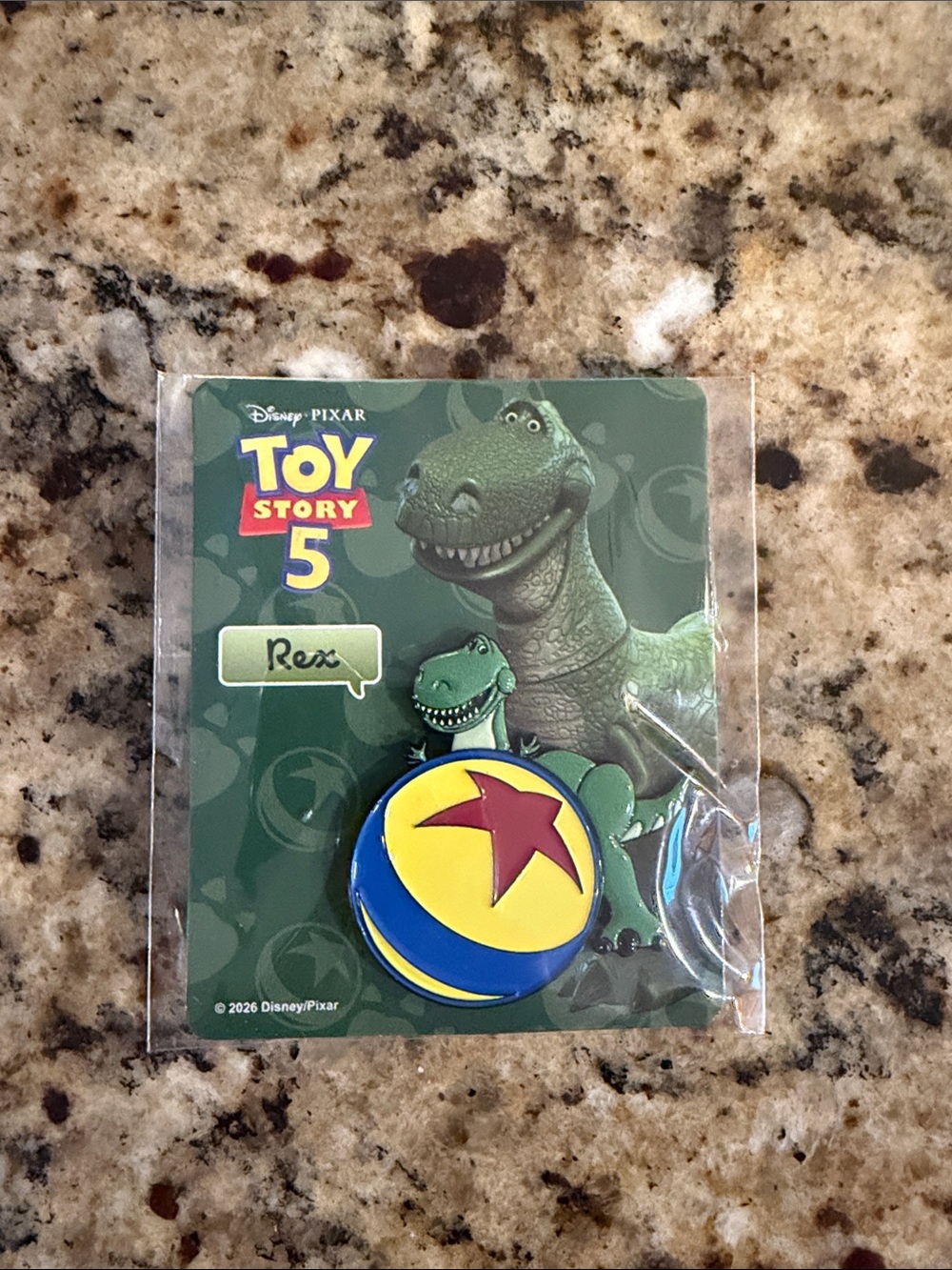 Limited Edition Toy Story 5 Rex Disney Pin - Pin Collectors